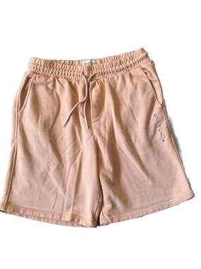 Scotch & Soda Unloving Locals Organic Cotton Sweat Shorts in Peach